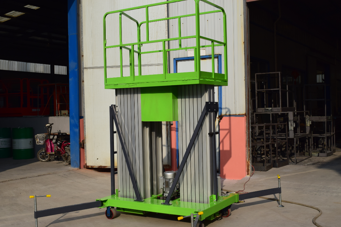 三柱铝合金升降平台