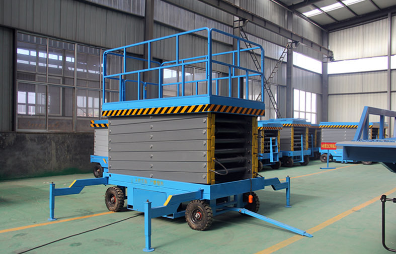四輪移動剪叉式升降平臺